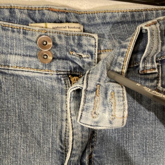 Lee Women's Jeans Size 14 - Flap Pocket Natural Bootcut Just Below The Waist0 - Picture 9 of 13